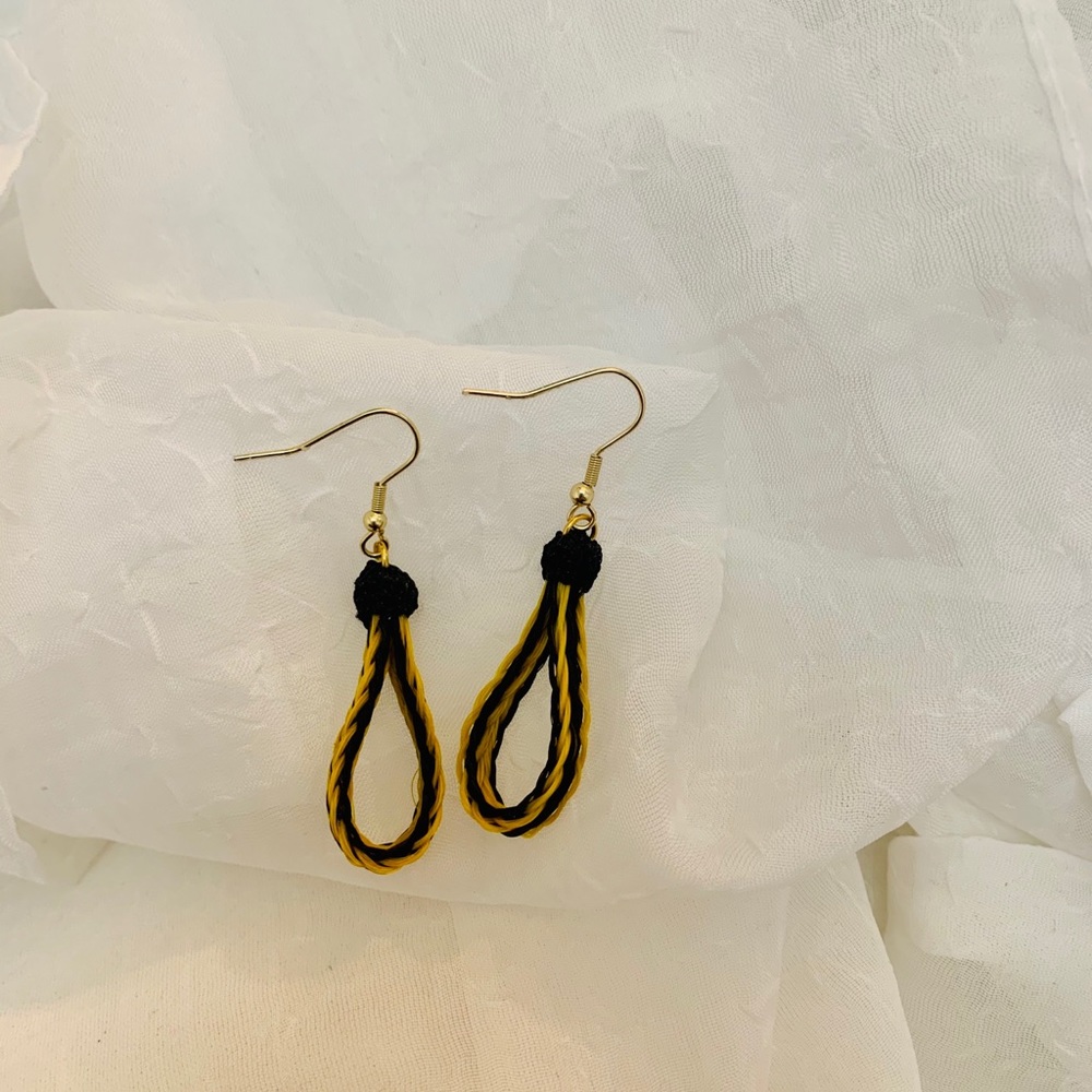 Horsehair earrings